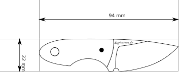 Almost files can be used for commercial. Mini Neck Knife Pattern Knife Patterns Neck Knife Knife Template