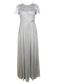 Maya Embellished Bodice Maxi Dress With Tulle Skirt Dresses Maxi Dress Tulle Skirt