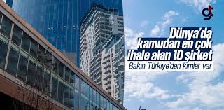 Limak Holding Cengiz Holding Kolin Kalyon Ve Mng Dunyanin En Fazla Kamu Ihalesi Alan 10 Sirketi Arasinda Dunya Arama Koltuklar