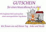 Maybe you would like to learn more about one of these? Musical Als Gutschein Vorlagen Muster Gutscheinideen