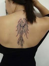 Phoenix Tattoo Back For Woman Anka Kusu Dovmesi Sirt Dovmeli Kadin Dovme Tattoo