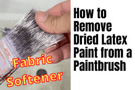 To know the type of paint stain you are dealing with, take a clean rag and douse it with a bit of rubbing alcohol. How To Remove Dried Latex Paint From A Paintbrush Hacks By Dad