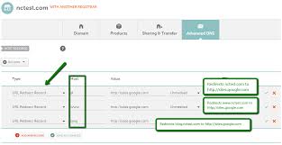 How Do I Set Up Url Redirect When I Use Your Freedns Service Domains