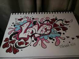 Love hearts graffiti banksy print banksy poster banksy art canvas wall art ready to hang canvas. Love Graffiti In My Sketch Book Graffiti Lettering Graffiti Art Letters Graffiti Drawing