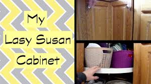 Lazy susan's allow diners to easily share dishes without having to get up and down from their seats. Lazy Susan Cabinet Organization Organizing Ideas Youtube