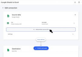 The excel file automatically converts to google sheets format. How To Convert Google Sheets To Excel Automatically Sheetgo Blog