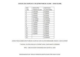 Penyusunan waktu solat fardhu telah diajarkan sendiri oleh malaikat jibrail kepada nabi muhammad s.a.w. Jpk Angsana On Twitter Pergerakan Bas U90 Puncak Alam Shah Alam Shah Alam Puncak Alam Http T Co E5i4douaxf