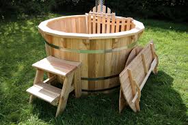 Redwood hot tub is very attractive to nature lovers and to those who loves earthly colors. Wood Fired Hot Tub Wooden Hot Tub Royal Tubs Uk