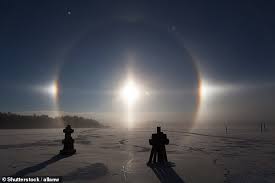 It won't happen unless that specific type cloud is there and you normally can't see it due to how thin it is. A Rare Sun Dog Baffles Residents In China