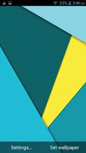 Unfortunately, the result looks not as good as expected (your layout can differ based on the size of the background image you chose) 5 Material Design Wallpaper Apps For Android