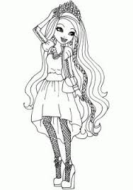 Prenses Boyama Sayfasi Ever After High Hayvan Boyama Sayfalari Ve Boyama Sayfalari