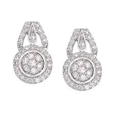 Maybe you would like to learn more about one of these? Don S Jewelry Pave Set Round Brilliant Cut Diamond Pair Of Earrings Setting In 14k Gold Si2 G D 0 51ct