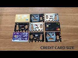 Credit cards are a great way to build credit and can provide expanded buying power. 37 In 1 Multipurpose Credit Card Tool Cool Gadgets For Men Youtube