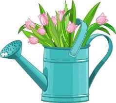 Spring Clip Art Free Clipartset 2 Jpg 600 536 Clipart Holzschmuck Giesskanne