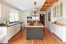 Combined old butler's pantry, half bath, laundry, previously remodeled kitchen into large open kitchen and nook with new large opening wall to new deck. Elmwood Contemporary Kitchen San Francisco By Jetton Construction Inc Houzz