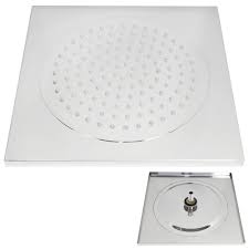 Edelstahl Decken Regendusche 370 X 370 X 15 Mm Dusche Für Deckenmontage Von Sanlingo
