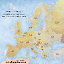 One troy ounce represents 31.1 grams. Number Of European Gold Medals By Country In Rio 2016