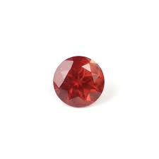 Rare Oregon Sunstone Round Brilliant Faceted Gemstone Bright Red Schiller Tiger Stripe Setting Stone Ponderosa Semi Precious Gemstone Tiger Stripes Gemstones Semi Precious Gemstones