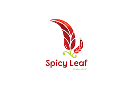 Spicy Leaf Logo Design Logo Cowboy Leaf Logo Leaf Restaurant Logo Design