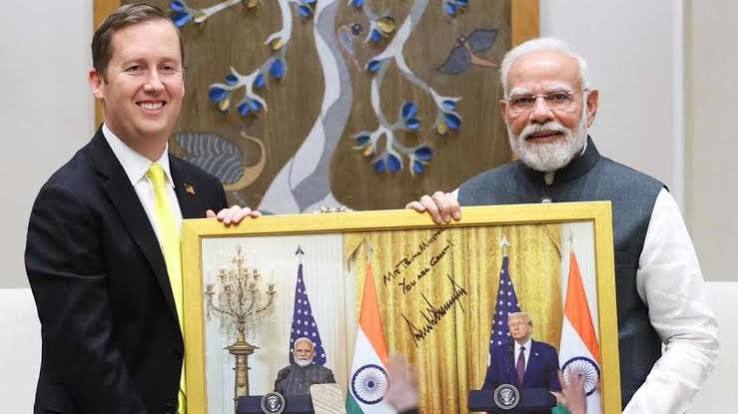 मोदी के साथ ट्रंप की दोस्ती सच्ची', शपथ लेने के बाद बोले भारत में नए अमेरिकी राजदूत