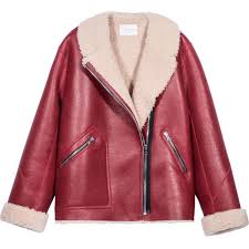 Un choix unique de veste imitation peau retournée disponible dans notre magasin. Veste En Peau Lainee Shearling L Express Styles