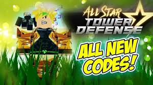 Jul 15, 2021 · july 15, 2021: Roblox All Star Tower Defense Codes 2021 Roblox All Star Tower Defense Codes 2021 Full List New Codes Will Be Added To The List As Soon As Developers Release New Codes Mustafabinabubakar