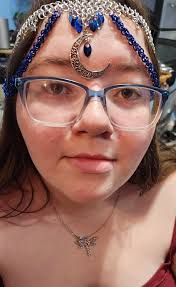 Chain maille hair accessories for wedding