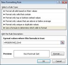 Apply Shading To Alternate Rows Or Columns In A Worksheet How To Shade Excel Shortcuts Excel
