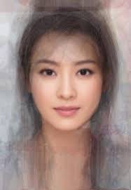 Average Faces Of The World Average Face Beautiful Chinese Women Face