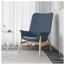 Ikea Vedbo Armchair Gunnared Blue Armlehnen Sessel Ikea Sessel