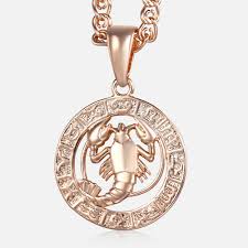 Izoa star sign necklace virgo $69.00. Constellations Pendants Cancer Zodiac Sign Necklace 585 Rose Gold Pendant Necklace Male Fashion Jewelry Gifts Gp180 Pendant Necklaces Aliexpress