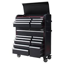 Modular tool boxes on wheels are highly mobile and can include both small boxes and larger, deeper storage. Kirkland Signature 43 In 16 Drawer Top Chest And Cabinet Combo Costco
