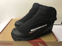 details about madshus ct 100 ski boot cross county nordic touring boots eu 35 mens 3 women 4