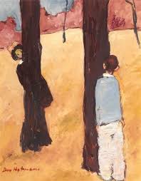 Dan Hatmanu Romanian Artist B Scobinţi Iasi 1926 Hide And Seek Art Painting Artist