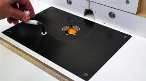 Homemade Router Table Insert Plate Youtube Homemade Router Table Router Table Insert Router Table