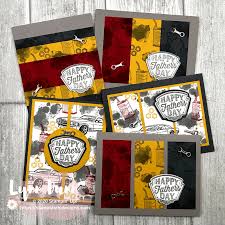 She shares how you can come up with ideas from other cards. Masculine Panel Card Ideas For Father S Day Lynn Dunn