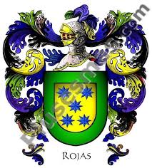 El apellido rojas, o sus variantes de rojas o roxas, es de origen topónimo, es decir tiene su origen en las rojas, hoy villa perteneciente al partido judicial de briviesca, provincia de burgos. Escudo Del Apellido Roja