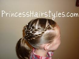 Spring hairstyles should be two things: Cute Hairstyle For Sports Hairstyles For Girls Princess Hairstyles