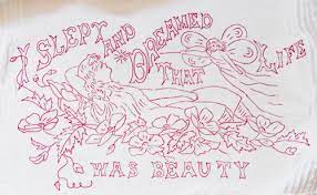 I Slept And Dreamed That Life Was Beauty Cheryl Sleboda Textiles Technology Texture Teacher