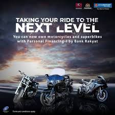 Bank simpanan nasional (bsn) i) pegawai perkhidmatan awam am persekutuan; Bank Rakyat Now You Can Own A Motorcycle Or A Superbike