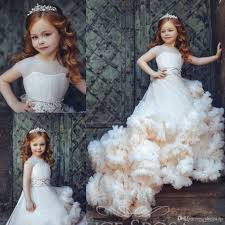 The Baby Girl Dress Which Match The Flowers New Arrival Ruffled Flower Girl Dresses Special Occasion For Ruffle Flower Girl Dress Flower Girl Dresses Kids Gown