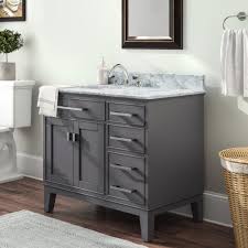 New york vanity 60 double bath vanity raised panel stain on maple marble popular maple double panel videos from youtube. Charlton Home Arminta 36 Single Bathroom Vanity Set Reviews Wayfair