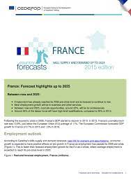 Action contre la faim france: France Skills Forecasts Up To 2025 Cedefop