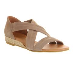 10 cm (3.93) / platform: Womens Office Hallie Cross Strap Espadrilles Camel Suede Sandals Ebay