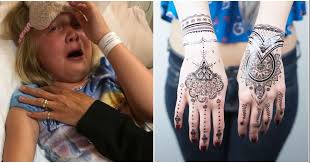 That's because the extra ingredient used to blacken. Parents Share Urgent Warning After Henna Tattoo Scars Their Daughter