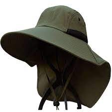 Jfs Mens Summer Outdoor Quick Dry Uv Protection Sun Hat Fishing Hat Army Green Cl12hil1hbl Hats For Men Mens Sun Hats Sun Hats