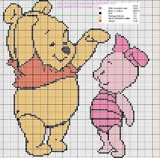 Grille Gratuite Le Blog De 7 A La Maison Point De Croix Tricot Grilles Gratuites Point De Croix Fee Point De Croix Winnie L Ourson