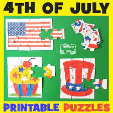 Free shipping on orders over $25 shipped by amazon. 4th Of July Printable Puzzles For Kids Itsybitsyfun Com
