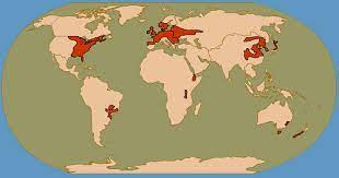 Deciduous Forest Location Map Foss Weather: Climate Region: Deciduous Forest