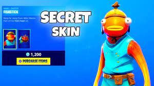 Content provided on this website is fanart. New Fishstick Skin New Item Shop Fortnite Battle Royale Youtube